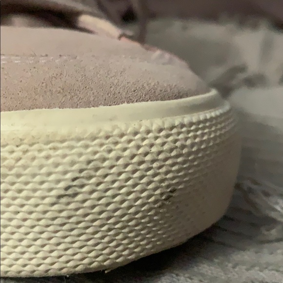 QUOTA II LIBERTY PJ PURPLE FLORAL LEATHER SNEAKERS - Picture 4 of 8